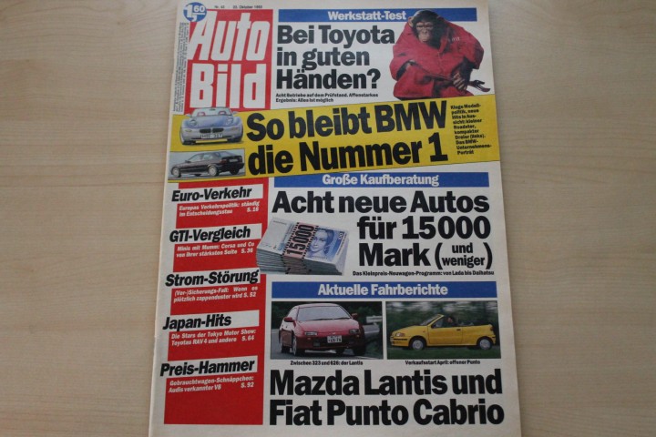 Deckblatt Auto Bild (43/1993)